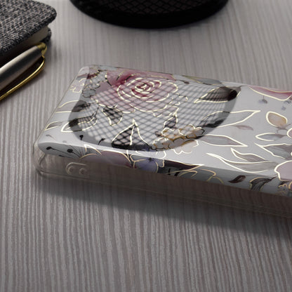 Husa pentru Apple iPhone 15 Plus, Techsuit, Marble, Alba