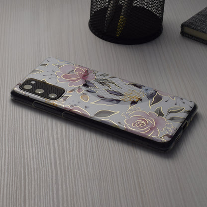 Husa pentru Apple iPhone 15 Plus, Techsuit, Marble, Alba