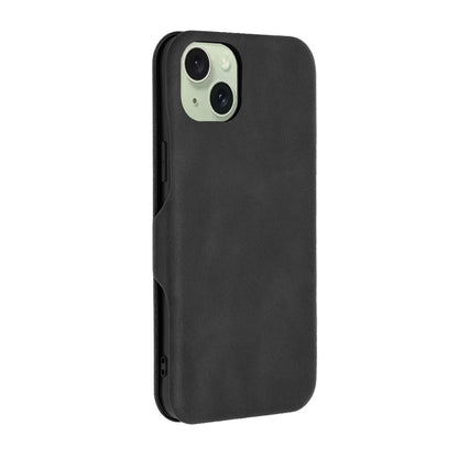 Husa pentru Apple iPhone 15 Plus, Techsuit, Safe Wallet Plus, Neagra