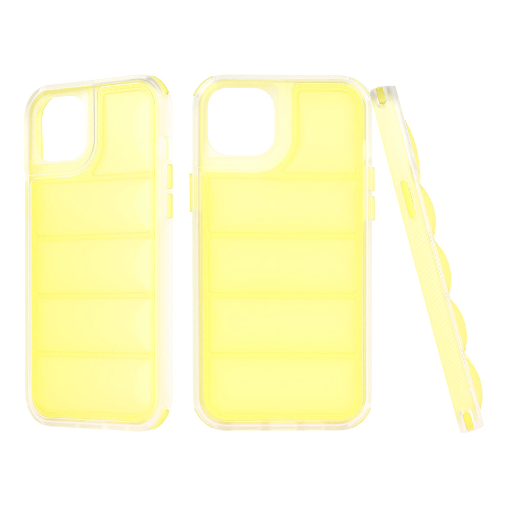 Husa pentru Apple iPhone 15 Plus, Techsuit, Wave Shield, Galbena