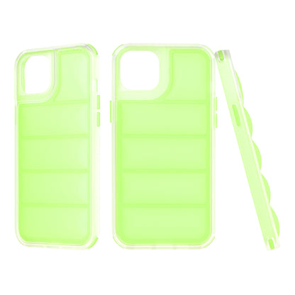 Husa pentru Apple iPhone 15 Plus, Techsuit, Wave Shield, Verde