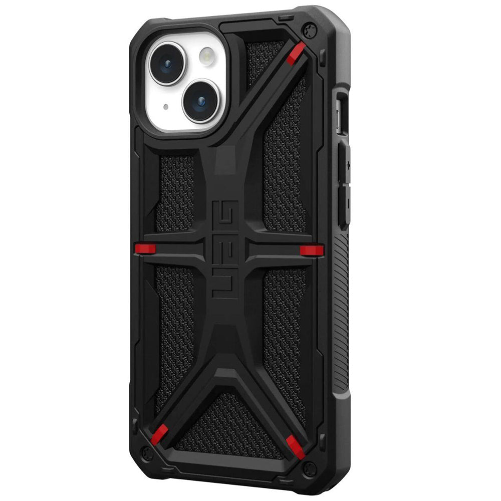 Husa pentru Apple iPhone 15 Plus, Urban Armor Gear, Monarch Kevlar, Neagra