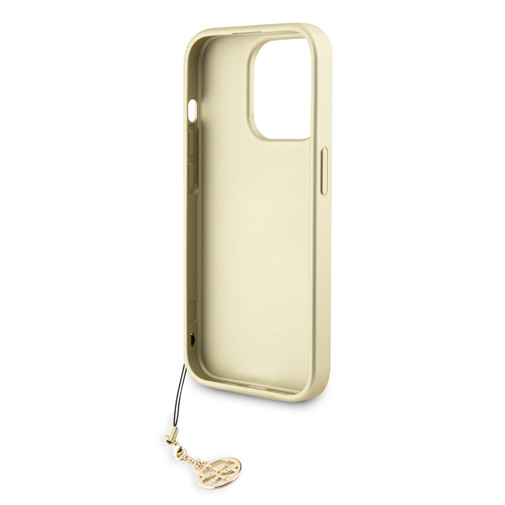 Husa pentru Apple iPhone 15 Pro, Guess, 4G Charm, Gri