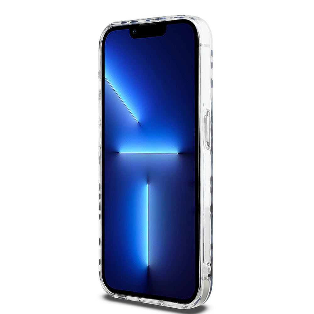 Husa pentru Apple iPhone 15 Pro, Karl Lagerfeld, IML Electroplated Repeated Logo, Aurie