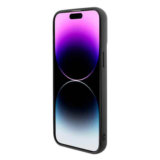 Husa pentru Apple iPhone 15 Pro Max, Guess, Sequin Script Logo, Neagra GUHCP15XPSFDGSK