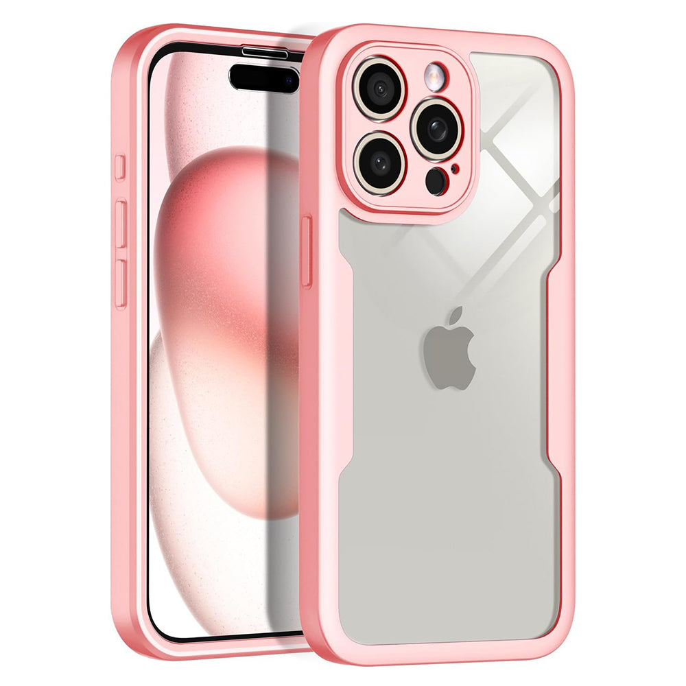 Husa pentru Apple iPhone 15 Pro Max, Techsuit, ColorVerse 360, Roz