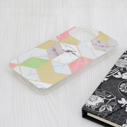 Husa pentru Apple iPhone 15 Pro Max, Techsuit, Marble, Mov