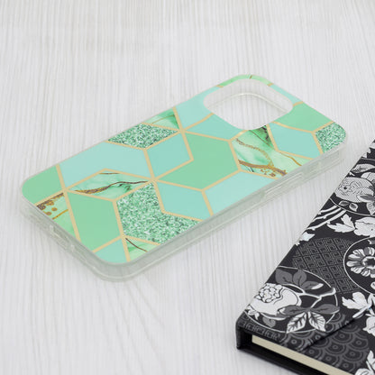 Husa pentru Apple iPhone 15 Pro Max, Techsuit, Marble, Verde
