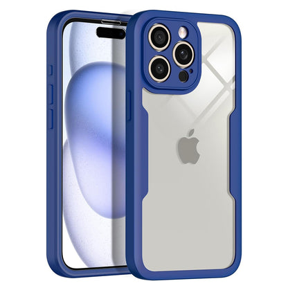 Husa pentru Apple iPhone 15 Pro, Techsuit, ColorVerse 360, Albastra
