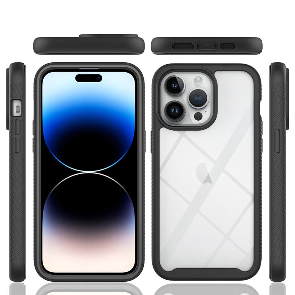 Husa pentru Apple iPhone 15 Pro, Techsuit, Defense360 Pro, Neagra