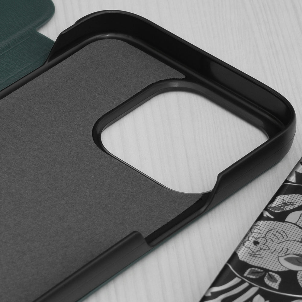 Husa pentru Apple iPhone 15 Pro, Techsuit, eFold, Verde
