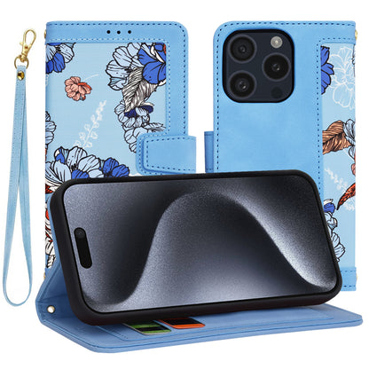 Husa pentru Apple iPhone 15 Pro, Techsuit, FlipCraft, Bleu