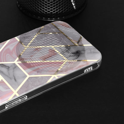 Husa pentru Apple iPhone 15 Pro, Techsuit, Marble, Roz