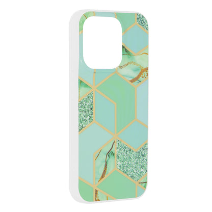 Husa pentru Apple iPhone 15 Pro, Techsuit, Marble, Verde
