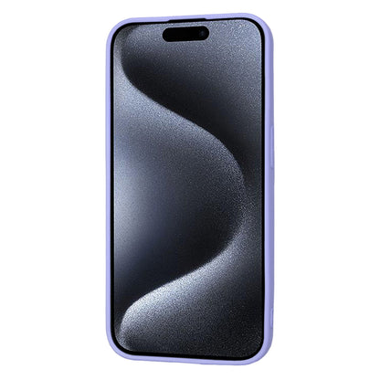 Husa pentru Apple iPhone 15 Pro, Techsuit, SoftFlex, Mov Deschis