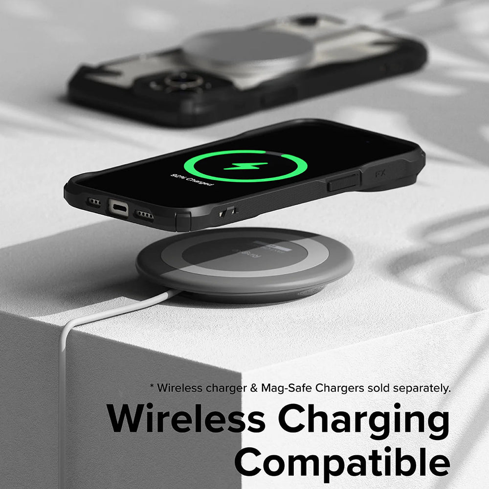 Husa pentru Apple iPhone 15, Ringke, Fusion X, Neagra