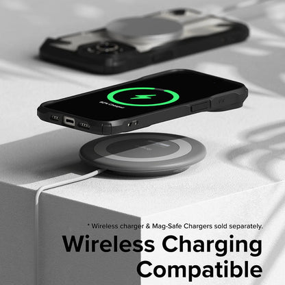 Husa pentru Apple iPhone 15, Ringke, Fusion X, Neagra