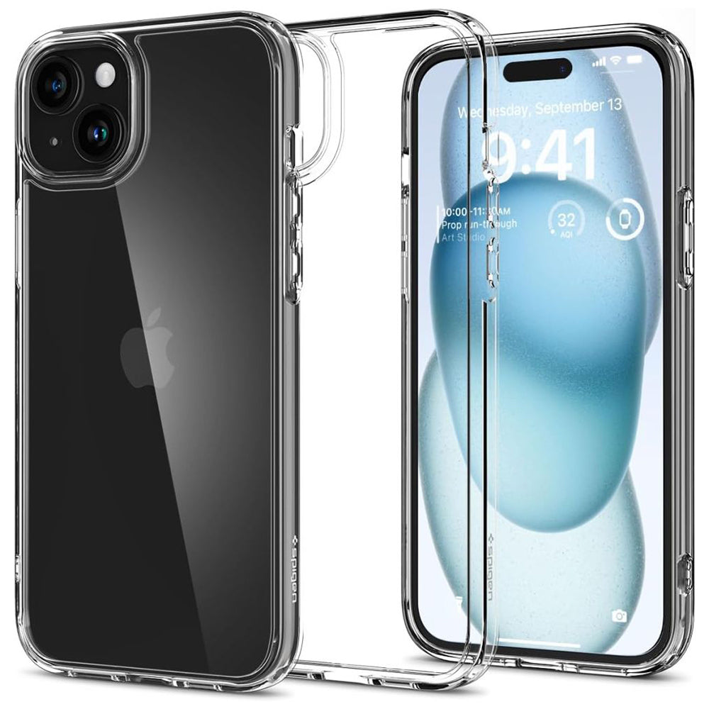 Husa pentru Apple iPhone 15, Spigen, Ultra Hybrid, Transparenta ACS06793