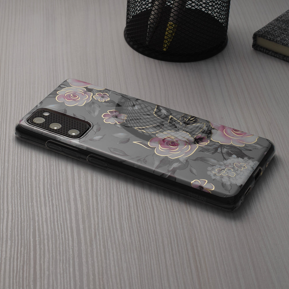 Husa pentru Apple iPhone 15, Techsuit, Marble, Gri