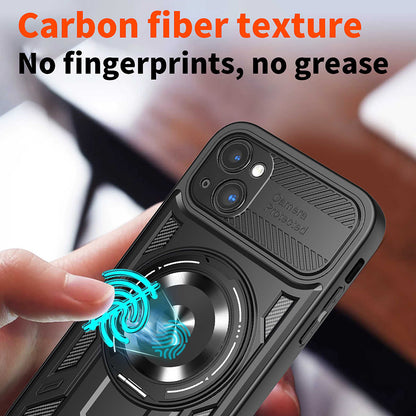Husa pentru Apple iPhone 15, Techsuit, RuggedCam, Gri