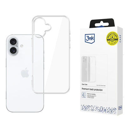 Husa pentru Apple iPhone 16, 3MK, Clear, Transparenta
