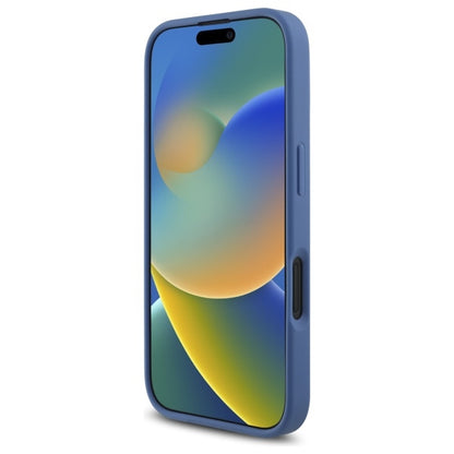 Husa pentru Apple iPhone 16, Guess, 4G Big Logo, Albastra