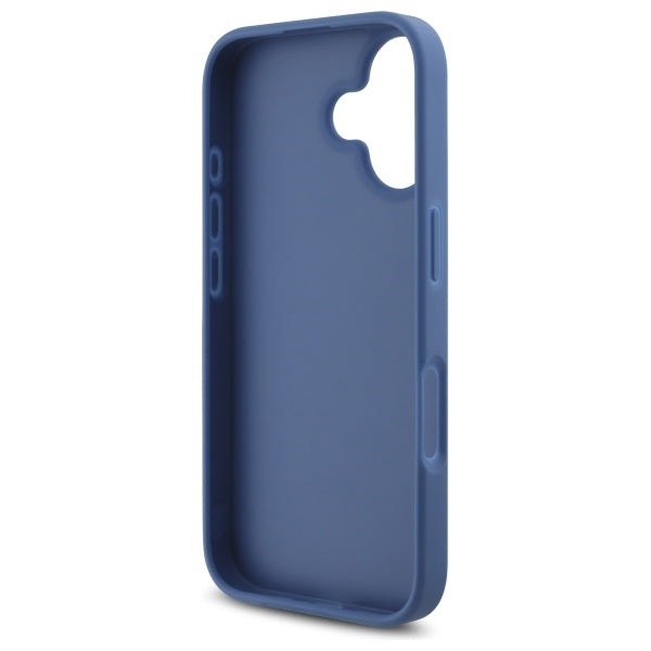 Husa pentru Apple iPhone 16, Guess, 4G Big Logo, Albastra