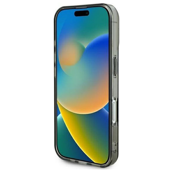 Husa pentru Apple iPhone 16, Guess, IML Heart, Neagra