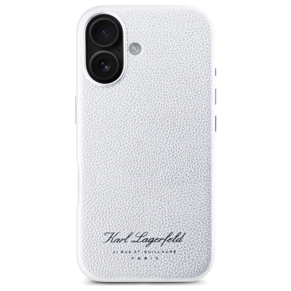 Husa pentru Apple iPhone 16, Karl Lagerfeld, RSG, Gri