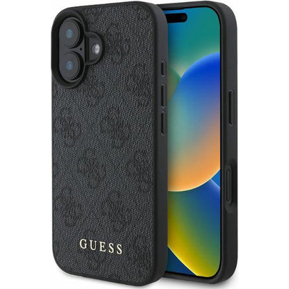 Husa pentru Apple iPhone 16 Plus, Guess, 4G Classic, Neagra