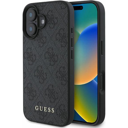 Husa pentru Apple iPhone 16 Plus, Guess, 4G Classic, Neagra