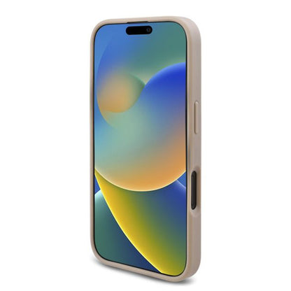 Husa pentru Apple iPhone 16 Plus, Guess, 4G Triangle Logo, Alba