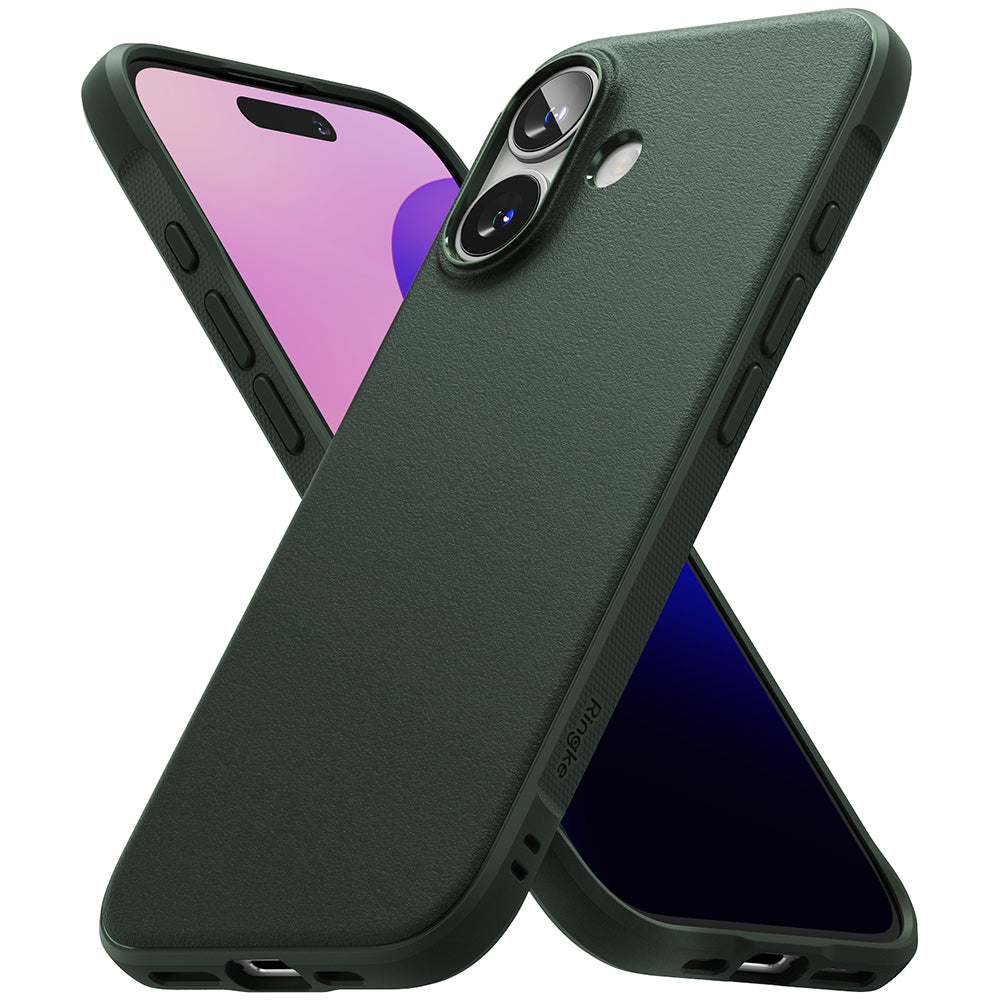 Husa pentru Apple iPhone 16 Plus, Ringke, Onyx, Verde Inchis