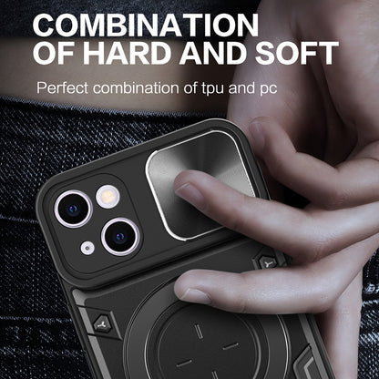 Husa pentru Apple iPhone 16 Plus, Techsuit, CamGuard Pro, Neagra
