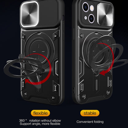 Husa pentru Apple iPhone 16 Plus, Techsuit, CamGuard Pro, Roz Aurie