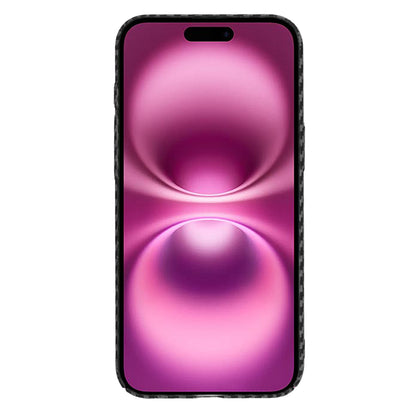 Husa pentru Apple iPhone 16 Plus, Techsuit, Carbonite FiberShell, Neagra