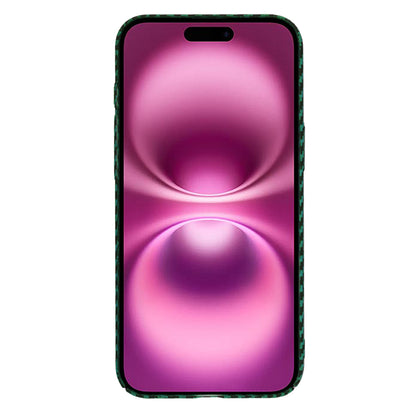 Husa pentru Apple iPhone 16 Plus, Techsuit, Carbonite FiberShell, Verde
