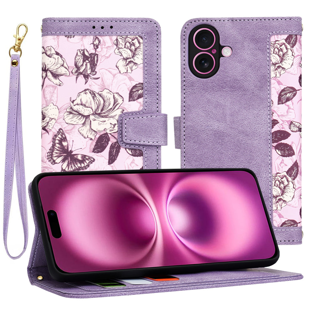 Husa pentru Apple iPhone 16 Plus, Techsuit, FlipCraft, Mov