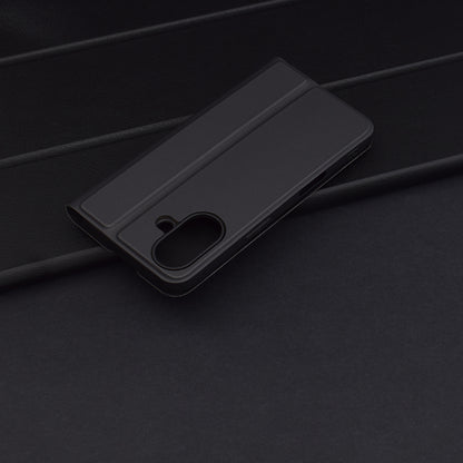 Husa pentru Apple iPhone 16 Plus, Techsuit, Magskin Book, Neagra