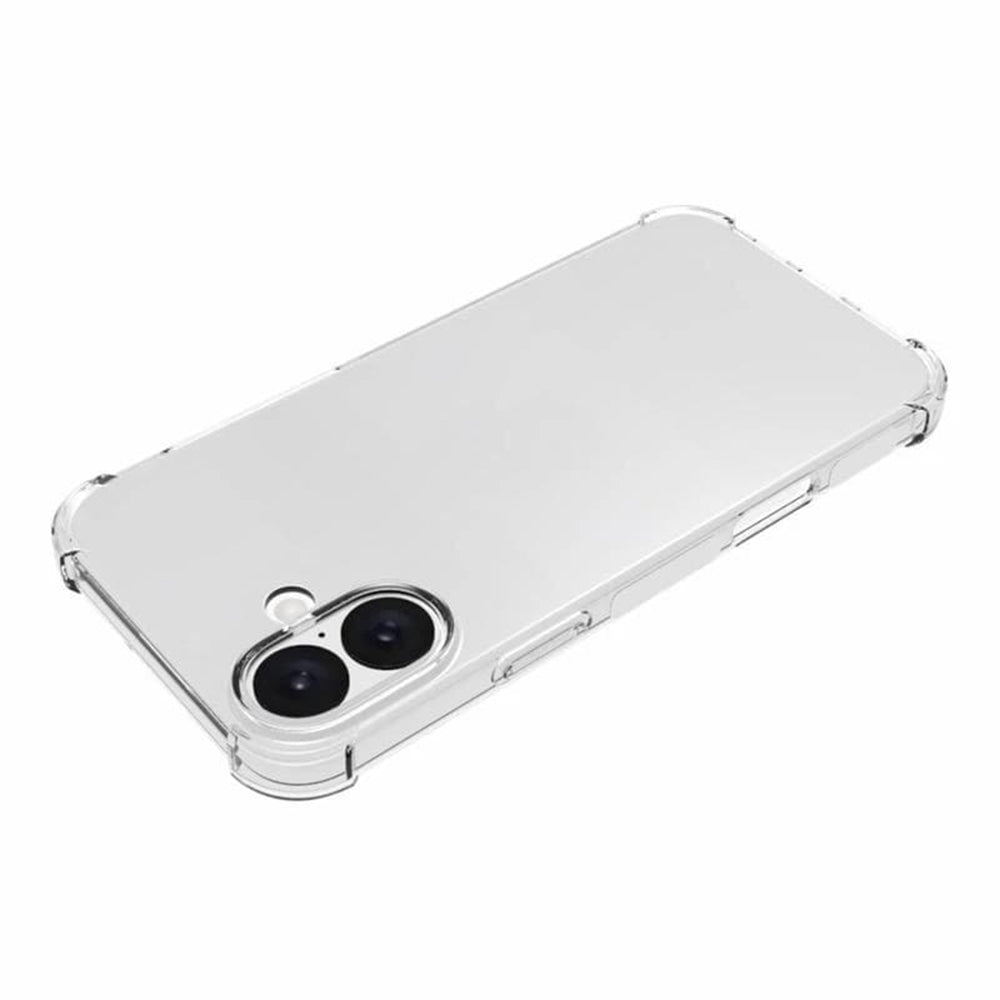 Husa pentru Apple iPhone 16 Plus, Techsuit, Shockproof Clear (Big Lens Hole), Transparenta