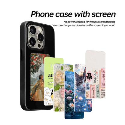 Husa pentru Apple iPhone 16 Plus, Techsuit, SmartScreen NFC, Neagra