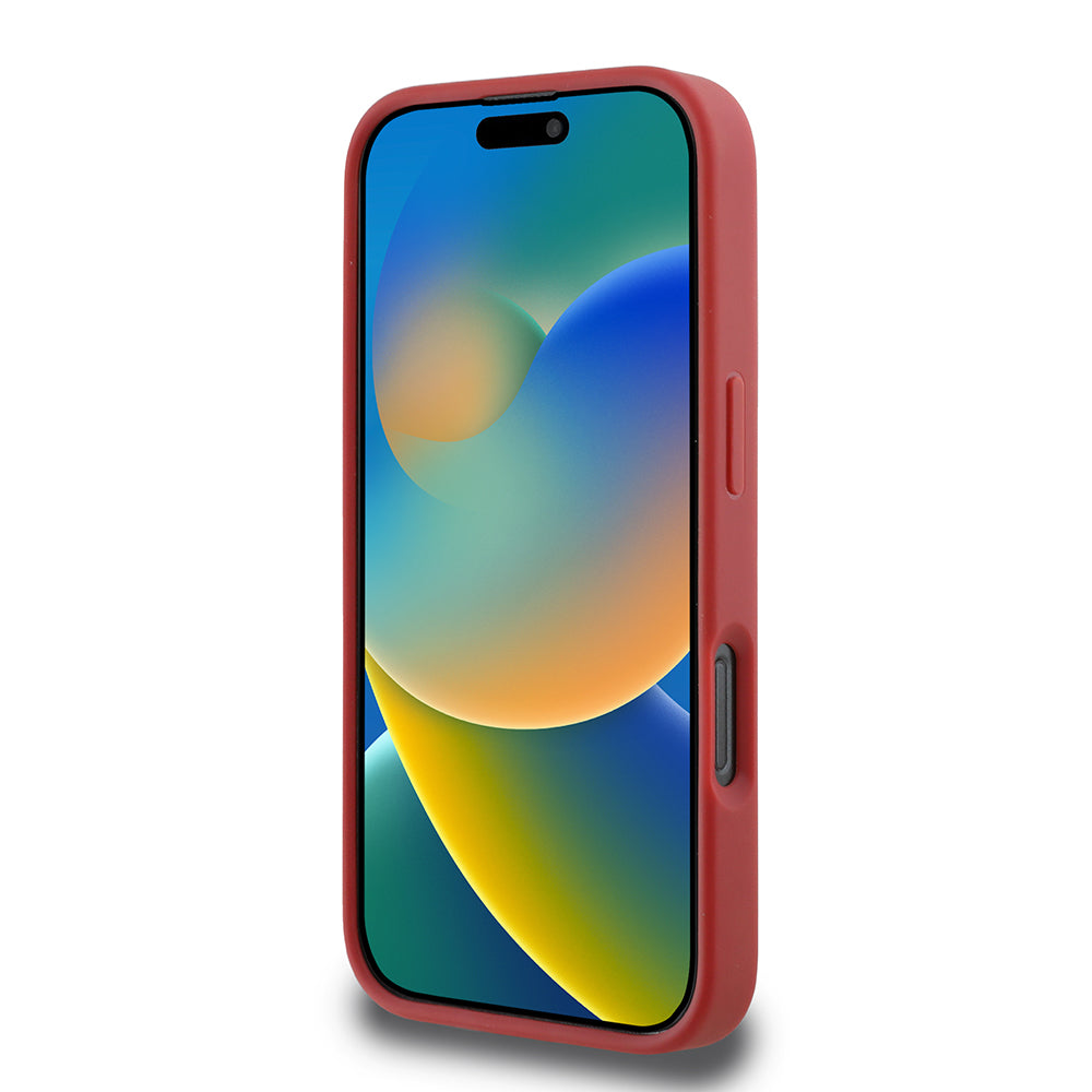 Husa pentru Apple iPhone 16 Pro, Karl Lagerfeld, Diagonal Quilted Script, Rosie