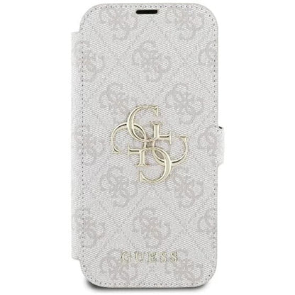 Husa pentru Apple iPhone 16 Pro Max, Guess, 4G Book, Roz