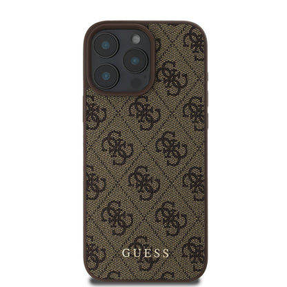 Husa pentru Apple iPhone 16 Pro Max, Guess, 4G Classic, Neagra