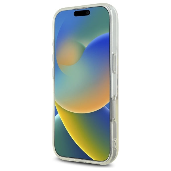 Husa pentru Apple iPhone 16 Pro Max, Guess, IML Heart, Transparenta