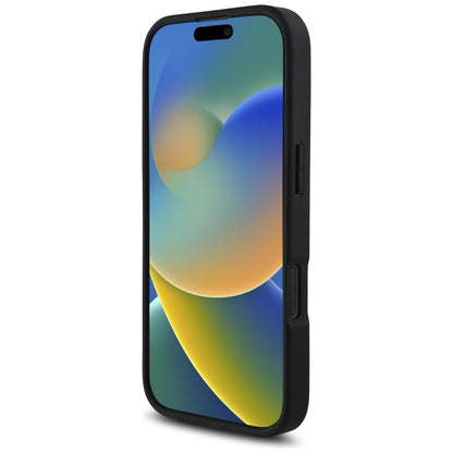 Husa pentru Apple iPhone 16 Pro Max, Karl Lagerfeld, Grained Cardslots, Neagra