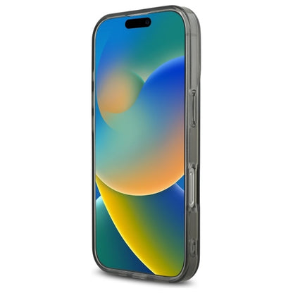 Husa pentru Apple iPhone 16 Pro Max, Karl Lagerfeld, IML Rhinestones Karl's Head, Neagra