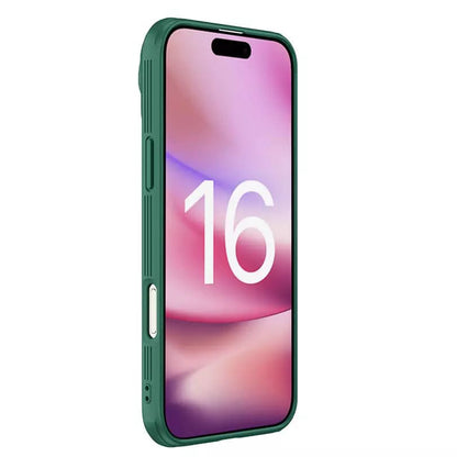 Husa pentru Apple iPhone 16 Pro Max, Nillkin, CamShield Prop, Verde