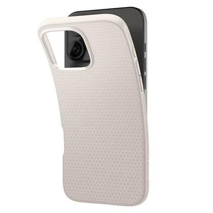 Husa pentru Apple iPhone 16 Pro Max, Spigen, Liquid Air, Bej