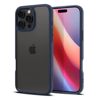 Husa pentru Apple iPhone 16 Pro Max, Spigen, Ultra Hybrid, Bleumarin